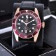 Copy Tudor Heritage Black Bay Watches Rose Gold Black Leather Strap 41mm (4)_th.jpg